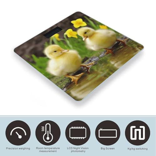 Báscula Digital Cute Ducks para Baño 400 lb miniatura 3
