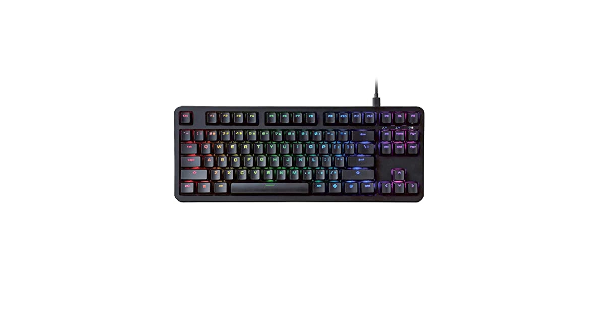 Amazon.com: ELECOM Gaming V Custom VK310 Tenkeyless RGB