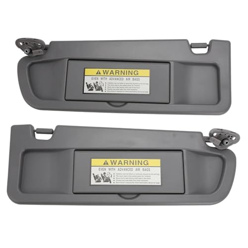 Pare-soleil de voiture pour trajets estivaux Civic 2006-2011 gris conducteur passager