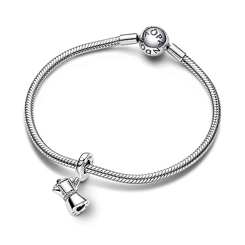 Charm PANDORA cafetera 792679C01 de plata y circonitas transparentes 3