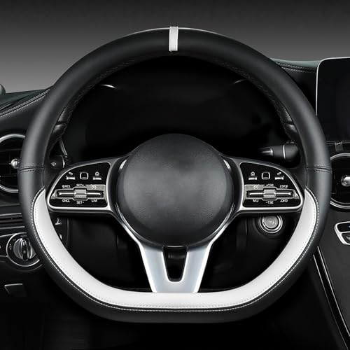 �n���h���J�o�[ �ƌ݊����̂��� �X�Y�L�E���S��R MH21S 22S�^ 2003�N- 2008 �Ή� �ԗp �X�e�A�����O�J�o�[ ���U�[ �ʋC�� ����~�� ���^�݌v �Z���^�[�}�[�N �y������ ���ʎԌ��p �ԓ��A�N�Z�T���[(����,D�^)