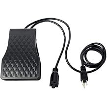 Flex Shaft Motor Foot Control Pedal Replacement Electric for Rotary Tool Hanging Grinder Tool Accessories Variable Speed with Anti-Skid Rubber Surface US Plug