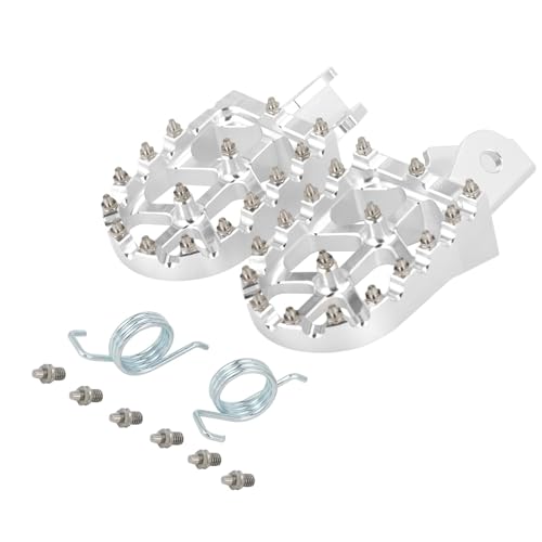 Repose pied moto kit pédales arrière antidérapant aluminium TE250