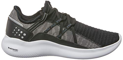 Tênis Quark, Fila, Masculino, Preto/Grafite/Prata, 40