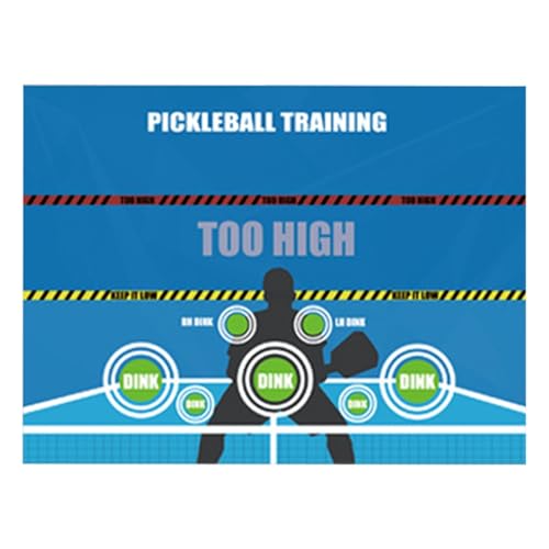 Entraîneur de pickleball : cible murale de dink pour perfectionner vos réflexes et votre précision