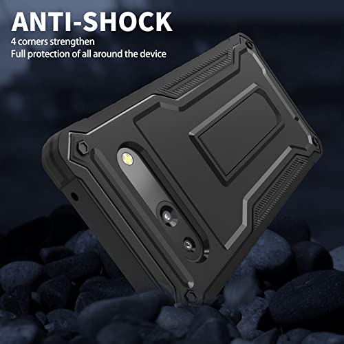 Image of for Google Pixel 7A Case (Does NOT FIT Non-7 or pro), Military Grade Protection Shockproof Case Built-in Kickstand Compatible with Pixel 7A Phone 6.1 Inch (Black)