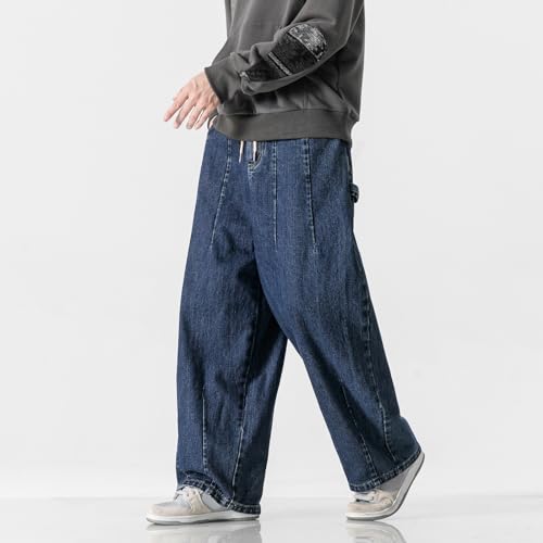 GURUNVANI Men Hip Hop Streetwear Jeans Pant Denim Jogger Harajuku Techwear Mens Tactical2