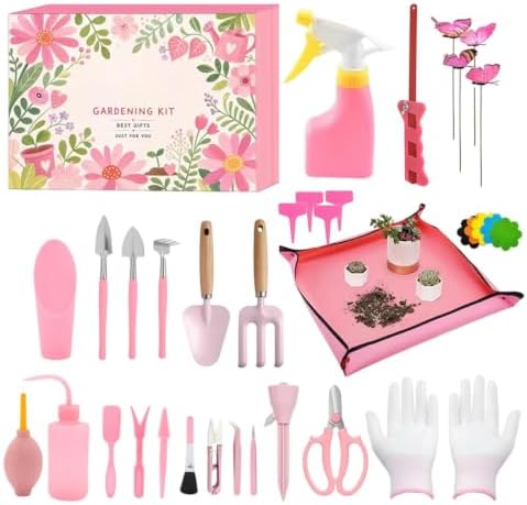Calendario de adviento de herramientas de jardín para mujer