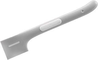 Colher Enlatada para Comida de Gato, Comida para Animais de Estimação Pode Colher Mistura TPR Leve e Segura Angular Direita para Casa (Cinza)