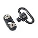 JIALITTE M-lok QD Sling Mount Sling Swivel 1.25 Inch Adapter Attachment for M lok Rail