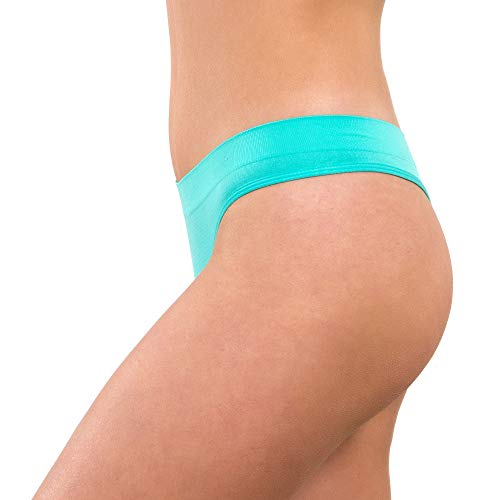 Image of Alyce Ives Intimates Womens Seamless No Show Thong, Pack of 12