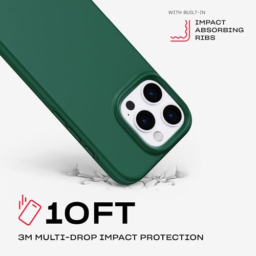 Image of Tech21 EvoLite for iPhone 16 Pro Ultra Thin - Impact Protection Case - in Forest Green