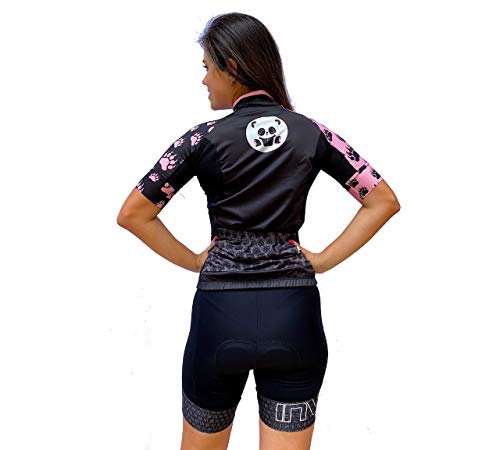 CAMISA ELITE FEMININA PANDA MANGA CURTA - P - PRETO