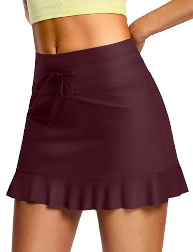 ISEEGZ Damen-Baderock, Stretch,...