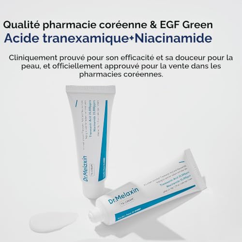 Dr.Melaxin Crème À L'Acide Tranexamique Tx, Soin Coréen Pour Le Teint, 50 Ml (1,69 Fl Oz), Blanche. – vue 3