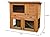 Bunny Business 2-Tier Double Decker Rabbit/ Guinea Pig Hutch with Sliding Tray