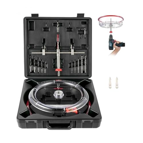 Kit de sierra ajustable para agujeros de acero 40-300 mm miniatura 3