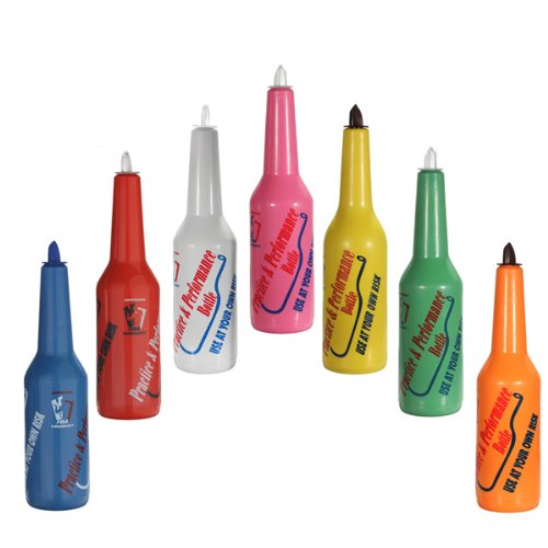 Flair Bartender Bartending Practice Bar Pub Bottiglia Wine Shaker - Rosa
