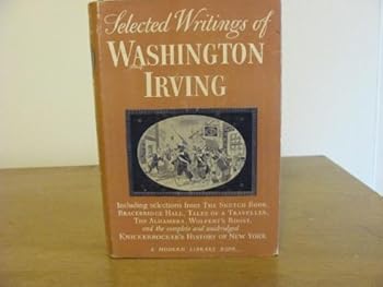 Hardcover Selected Ritings of Washington Irving Book