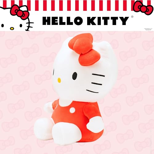 Image of Hello Kitty Bedding Weighted Cuddle Pillow - 3lb Soft Plush & Cozy Sanrio Pillow for Comfort, (Officially Licensed Product) By Franco Calm
