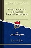 schwefelsaures salz 6 buchstaben  Beiträge zur Theorie und Praxis der Schwefelsäure-Fabrikation (Classic Reprint)
