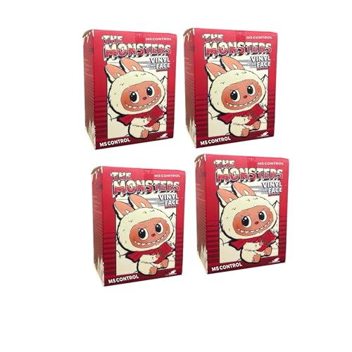 Image of Pack of 4 The Birth Gift The Monister Gifts Doll Vinyl Face CoLa Original Doll Collectible Blind Box Toy | Cute Monster Figurine | Mystery Surprise Gift Pack of 1,