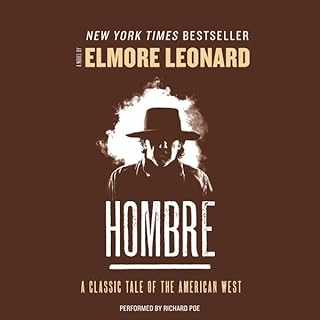 Hombre Audiolibro Por Elmore Leonard arte de portada