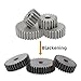 LYMFE Industrial helical Gear 1M-23T/24T/25T/26T/27T/28T/29T/30T/31T/32T/33T Carbon Steel Blackening Cylindrical Gear for Transmission Parts (Size : 1M29T - Bore 6 mm)