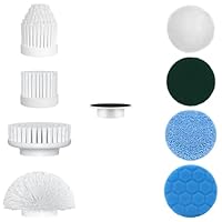 Auswechselbare Bürstenköpfe Ersatzbürstenköpfe Ersatz-Zubehör für Elektrische Reinigungsbürste von Haksimey