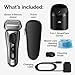 Braun Series 8 8567cc Electric Razor for Men, 4+1 Shaving Elements & Precision Long Hair Trimmer, 5in1 SmartCare Center, Close & Gentle Even on Dense Beards, Wet & Dry Electric Razor, 60min Runtime