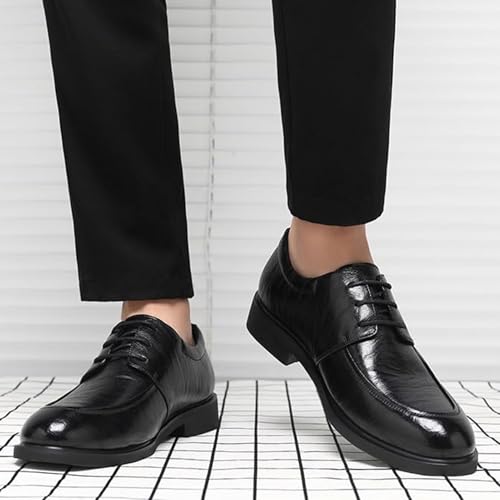 Men's Soft Leather Casual Sneakers, Stylish Oxford Business Dress Shoes2