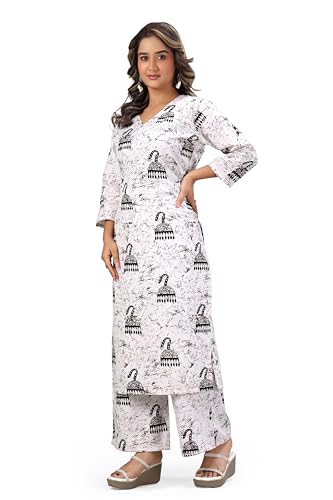 Image of Kurti with Plazo Set for Women