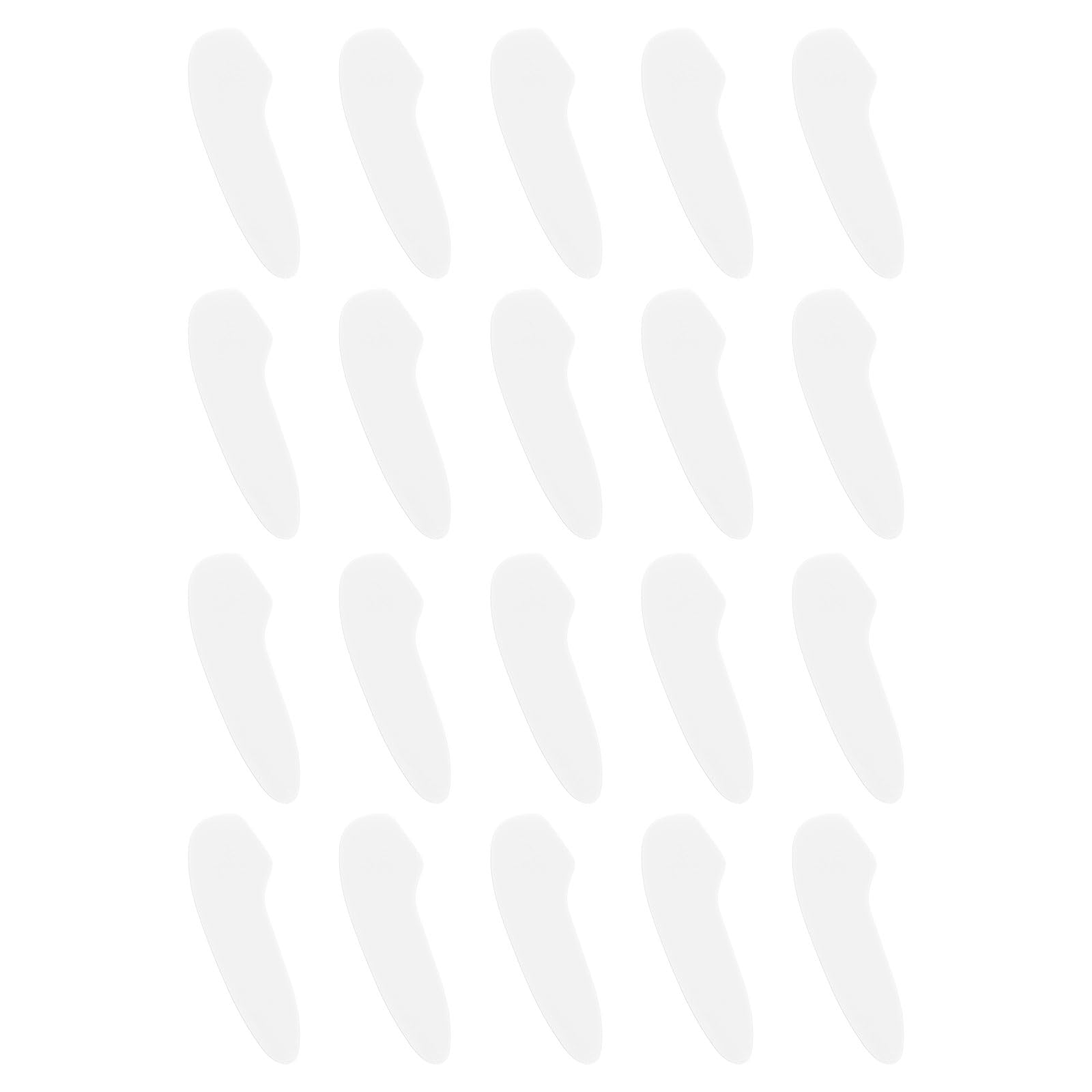 sourcing map 200Pcs Blade Knife Tip Protector Cover Plastic Knife Guard Sleeves Knife Blade Tip Sleeves Cover for Kitchen, White