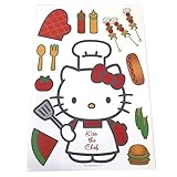  Adhesivo Deco gigante hello kitty Chef