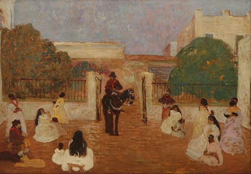 Tableau Le Gaucho Candioti Pedro Figari déco murale grand format 60x90