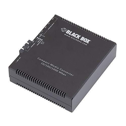 Image of Black Box Gb ETH MED Conv 2-10 /100 /1000 COP 100 /1000 MM FBR 850nm 0.5km SC