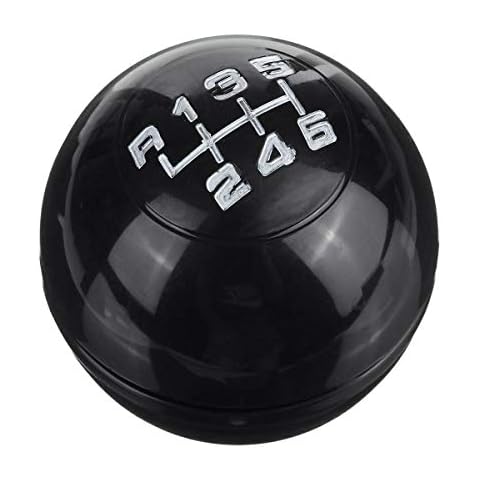Sknrlko 6 Speed Gear Shift Knob Shifter Lever Handball for Giulietta 2010-on 50294565 55346345 Cover