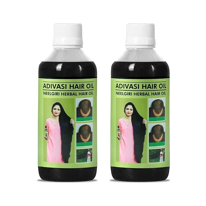 Original Adivasi Hair Growth Oil 100 ML Ayurvedic Adiwasi Herbal Kesh tel & Natural Rosemary essential & Biotin for Control Hairfall anti-dandruff (Adivasi herbal hair oil, 250) - Image 2