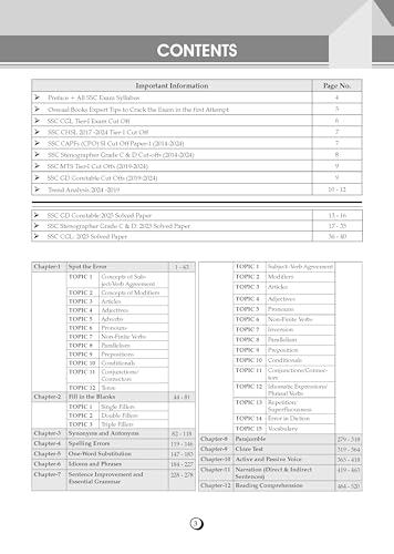 Image of Oswaal SSC General English 15 Years Question Bank | 4100+ MCQs Tier-1 Chapter-wise & Topic-wise | SSC CGL, CHSL, MTS, CPO | Previous Years 2011-2025 | For 2026 Exam
