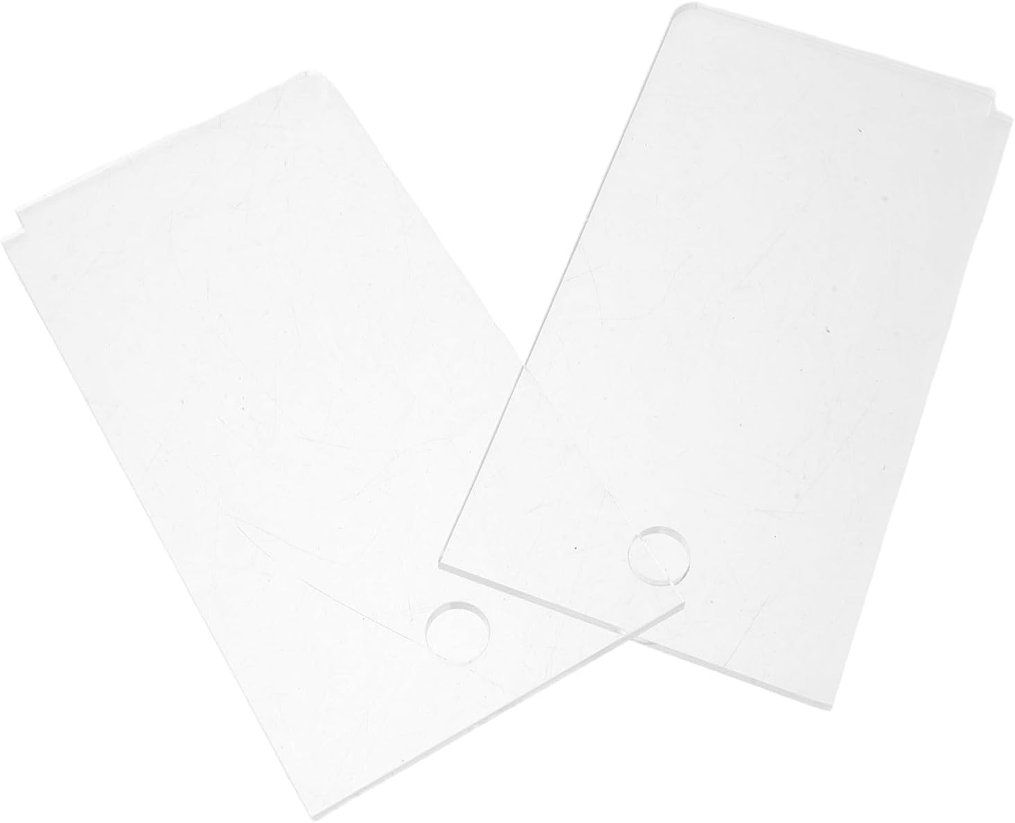 Xmas Ski Wax Scraper 2pcs Stainless Steel Snowboard Tuning Equipment
