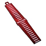 Wheels Mfg Seatpost Sizing Gauge, Red