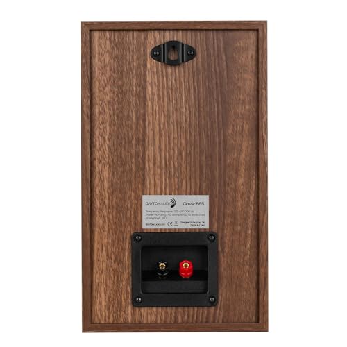 Image of Dayton Audio Classic B65 Bookshelf Speaker Pair (Wood)