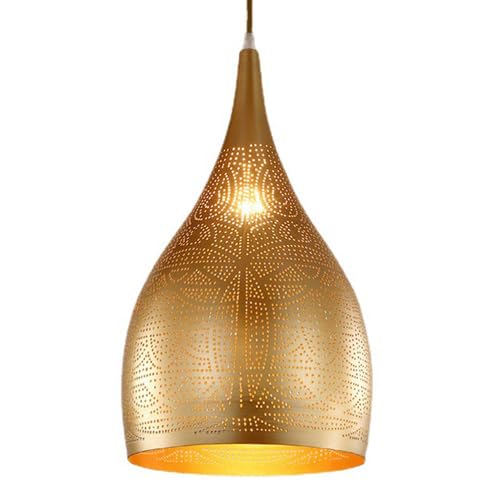 Lustre industriel moderne E27 en fer pour décoration de salon et bar