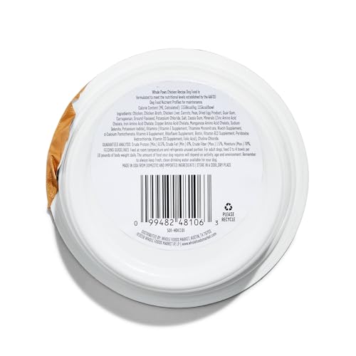 Image of Whole Paws, Grain-Free Wet Dog Food, Chicken Recipe, 3.5 Ounce