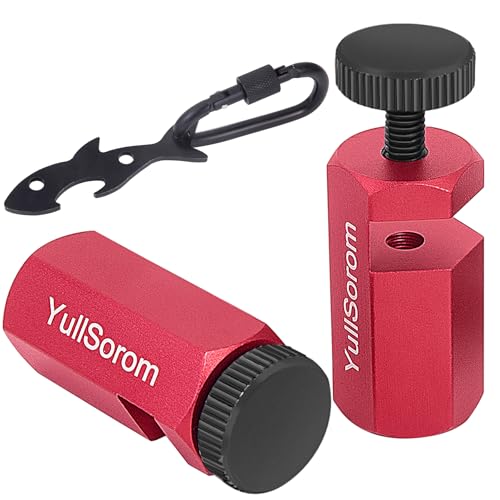 Tall Stair Gauges for Framing Square with Holder and Carabiner Stair Guage Knobs Tool for Circular Saw,Stair Guides Perfect for Rafter Gauge Clamps Red kit