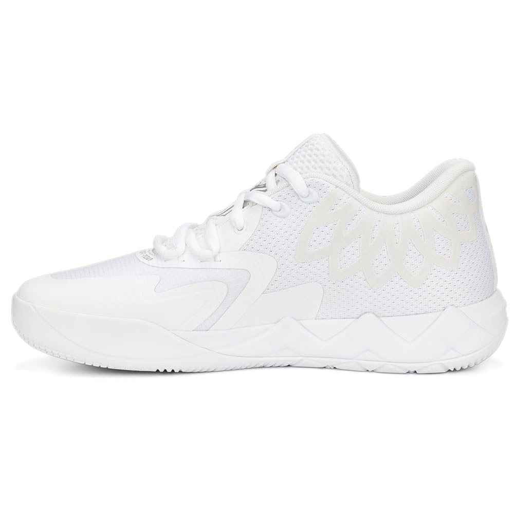PUMAWomens Mb.01 Lo Basketball Sneakers Shoes - White - Size 11 M