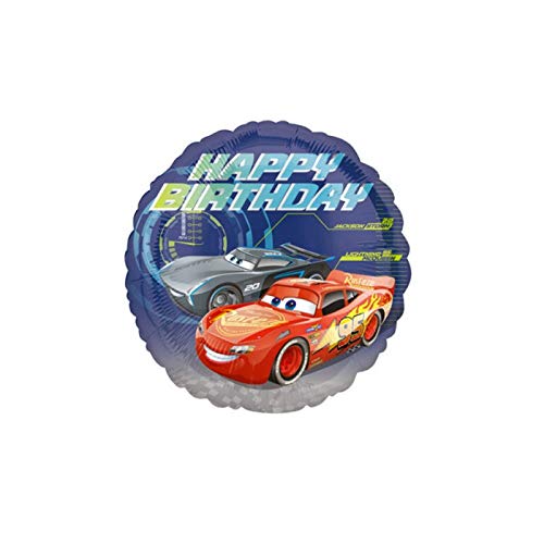 Di&Gi Palloncino Mylar 18" Cm. 46 - Cars Happy Birthday