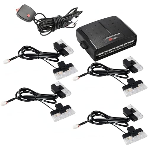 Amazon | bubulu LEDストロボライト 12V／24V兼用 ホワイト 点滅モード