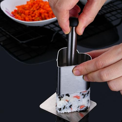 Moldes de mousse para postres y repostería casera con anillos de acero inoxidable 8