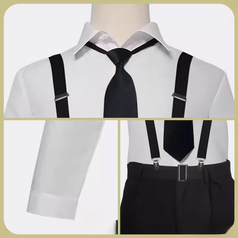 Amazon.co.jp: 文豪ストレイドッグス 中島敦 コスプレ衣装 ウィッグ&靴